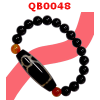 QB0048 : สร้อยข้อมือ DZI ไฉ่ซิงเอี๊ย