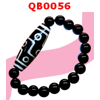 QB0056 : สร้อยข้อมือ DZI 9 ตา