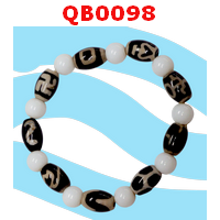 QB0098 : สร้อยข้อมือ DZI 9 ลาย