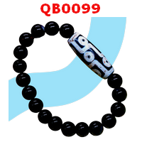 QB0099 : สร้อยข้อมือ DZI 9 ตา