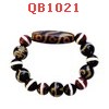 QB1021 : สร้อยข้อมือหินทิเบต 9 ตา