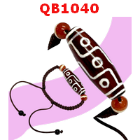 สร้อยข้อมือหินทิเบต 9 ตา เชือกถัก สร้อยข้อมือหินทิเบต 9 ตา เชือกถักปรับสั้นยาวได้