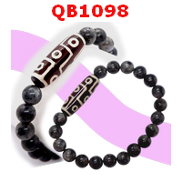QB1098 : สร้อยข้อมือ DZI 9 ตา