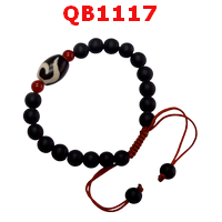 QB1117 : สร้อยข้อมือหินDZI หรูยี่