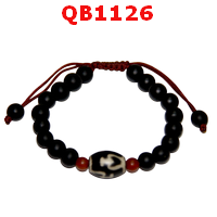 QB1126 : สร้อยข้อมือหินDZI แก้ววิเศษ