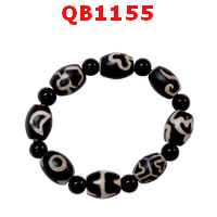 สร้อยข้อมือหิน DZI 8 ลาย