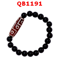 QB1191 : สร้อยข้อมือ DZI 9 ตา