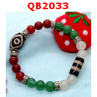 สร้อยข้อมือหินDZI  ตามังกรและ 2 เส้น