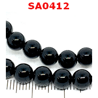 SA0412 : หินอะเกตดำ