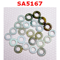 SA5167 : แหวนหยกขาวคละสี