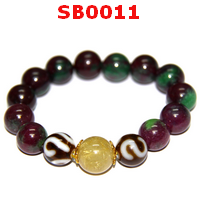 SB0011 : สร้อยข้อมือไหมทอง+ซอยไซ้ท์