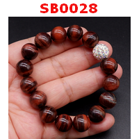 SB0028 : สร้อยข้อมือเรดไทเกอร์อาย