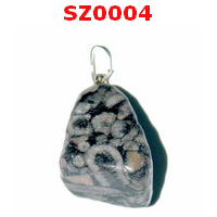 จี้หินธรรมชาติ สโนว์เฟล็ค อ๊อพซิเดียน