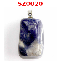 จี้หินธรรมชาติ โซดาไล้ท์