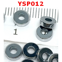 ตัวคั่นเฮมาไทท์สีเงิน ชิ้นละ